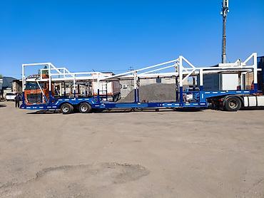 прицеп лафет автовоз: Прицеп, Сar carrier trailer, Б/у — 8