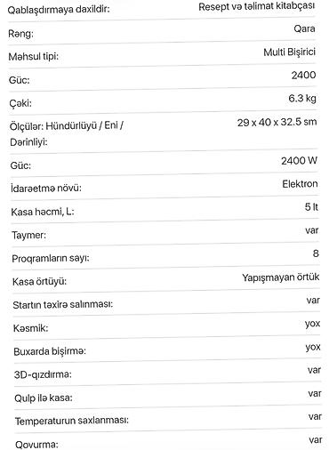 delonghi kbo: De’Longhi MultiFry – Multikooker və isti hava fritürü Xüsusiyyətlər — 5