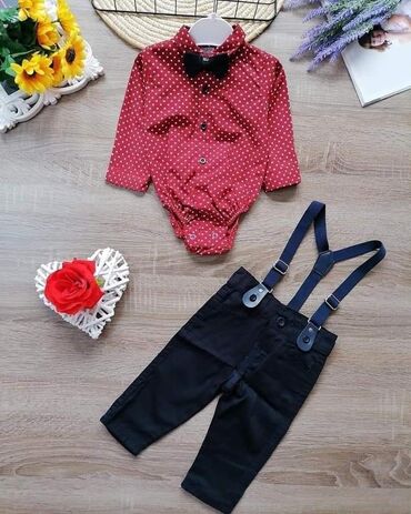 paket stvari za decaka: Komplet: Bodi, Pantalone