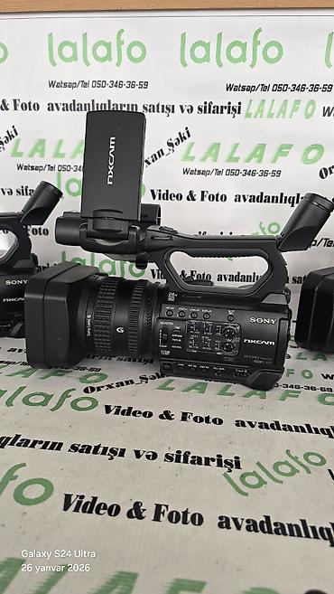 Videokameralar: Sony NXCAM NX100. 3 ədəd hər biri Gəlmə maldır Azərbaycanda istifadə -da lalafo.az — 8 Videokameralar: Sony NXCAM NX100. 3 ədəd hər biri Gəlmə maldır Azərbaycanda istifadə — 8