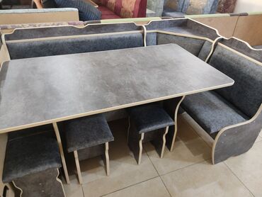 Кухонные столы и стулья: Кухонный стол и стул, Новый, Бесплатная доставка, цвет - Бежевый — 19