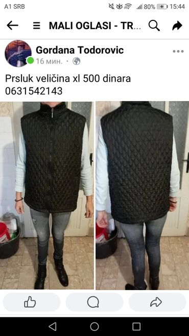 Prsluci: Prsluk veličina m l xl xxl — 9