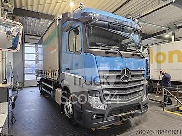 qazel tenti: Məhsul: Mercedes-Benz yük avtomobili (pərdəli/şkaf-tip tentli karqo) — 1