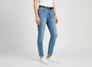t shirty hm basic: H&M, Jeansy damskie, rozmiar M