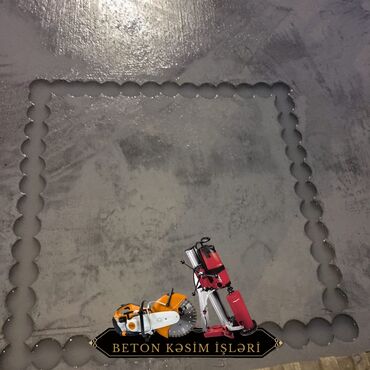 Beton işləri: Beton kəsmə beton deşmə xidməti Karot - HILTI DD 200 / 350 ilə 25 ° — 2