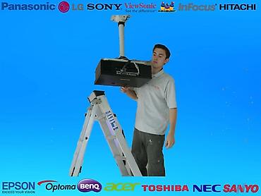 proyektor kabel: Proyektor quraşdırılması xidməti. İşlər professional ustalar — 1
