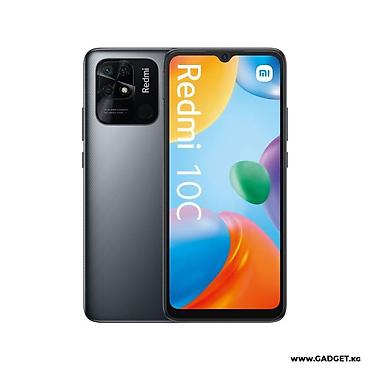 micro cd: Redmi, Redmi 10C, Б/у, 128 ГБ, цвет - Серый, 2 SIM — 1