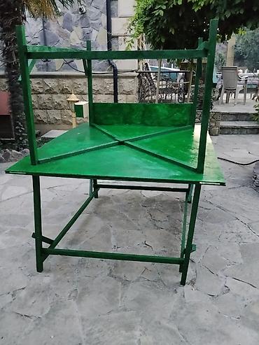 mətbəx stulları: Yeni, Qatlanan, Fanerka (dikt), Kvadrat masa — 4