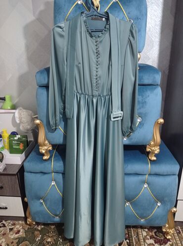 платья из штапеля фасоны: Вечернее платье, Длинная модель, С рукавами