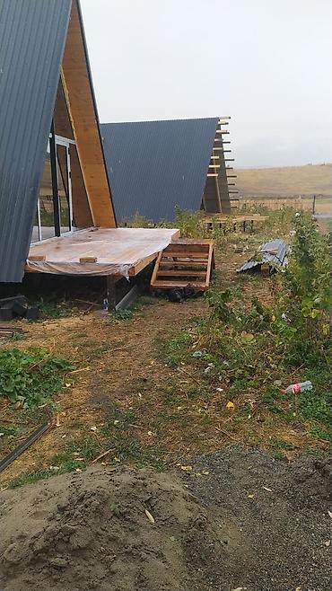 Продажа дач: A‑frame домик (треугольный “А‑образный” каркас) с панорамным — 21