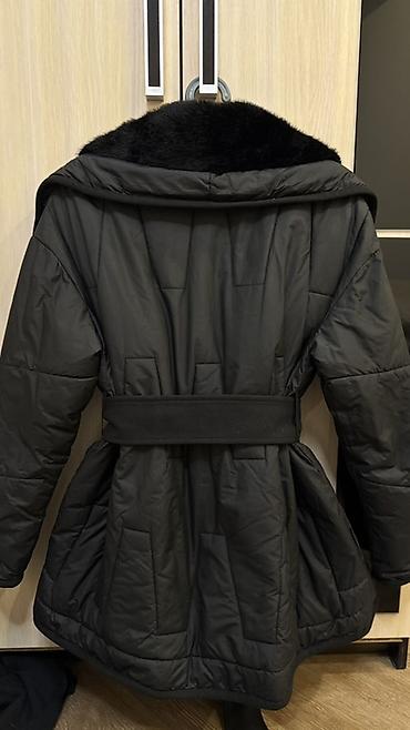 Айымдардын кийими: Пуховик, Кыска модель, Куру менен, S, M — 8