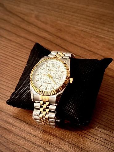 saat alan: Yeni, Qol saatı, Rolex, rəng - Qızılı — 4