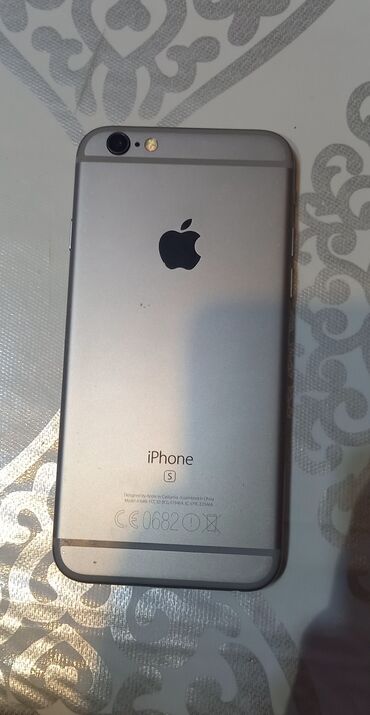 купить айфон 6 в рассрочку: IPhone 6s, Б/у, 64 ГБ, Серебристый, Чехол, Коробка, 30 %