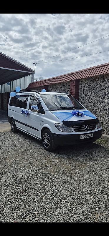 moyka masin yuyan: Toy və tədbirlər üçün bəzədilmiş mikroavtobus – Mercedes-Benz Viano - — 1