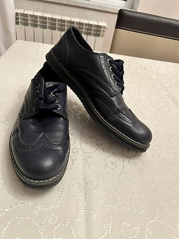 ucuz ayaqqabilar: Kişi klassik üslublu ayaqqabı - Rəng: tünd göy (navy) - Model — 2