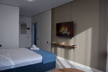 Посуточная аренда квартир: 1 комната, Душевая кабина, Постельное белье, Кондиционер — 4