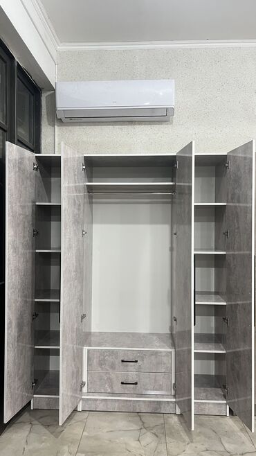 Шкафы для одежды: Шкаф для одежды, Новый, Прямой, ЛДСП — 10