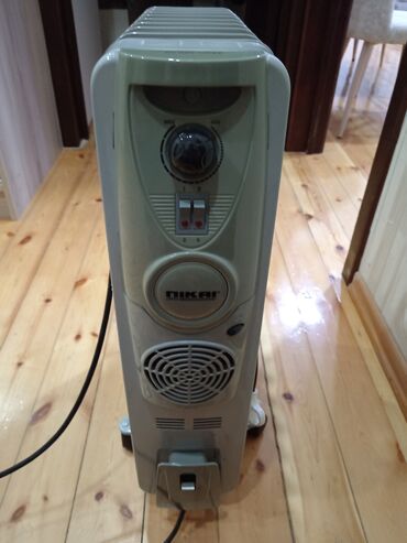 Soyutma və qızdırma sistemləri: Nikai yağlı radiator (elektrik qızdırıcısı) - Tip: Yağla doldurulan