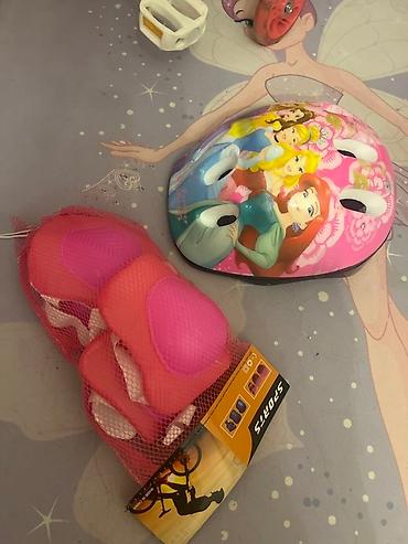 Velosipedlər: Uşaqlar üçün çəhrayı rəngdə velosiped, Disney şahzadələrinin — 2
