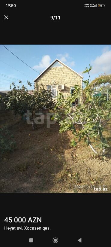 Həyət evləri və villaların satışı: Xocəsən 2 otaqlı, 80 kv. m, Kredit yoxdur, Orta təmir — 3