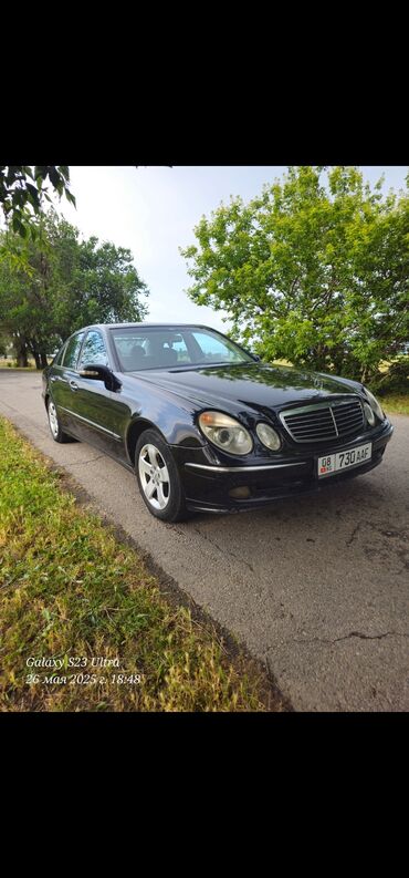 купить сиденья в бишкеке: Mercedes-Benz E-Class: 2003 г., 3.2 л, Типтроник, Газ, Седан