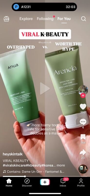 мебель для косметики для дома: Очищающее средство для лица Anua Heartleaf + BHA в зеленой тубе. Этот