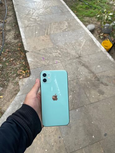 apple notebook baku: IPhone 11, 64 ГБ, Зеленый