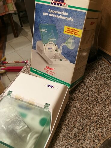 Inhalatori, nebulizatori: Inhalator dobar,, Miroset,, RR. U svojoj kutiji. Kao nov je. Odlčno — 8