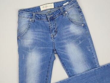 szerokie legginsy: Jeans for women, Blue, size XS (EU 34)