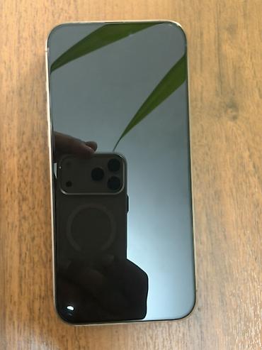 IPhone 16 Pro Max, Б/у, 512 ГБ, Desert Titanium, Защитное стекло, 85 %