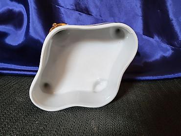 Kutije za odlaganje: Satula jugoporcelan Titov Veles iz 70ih.god. Porcelanska — 11