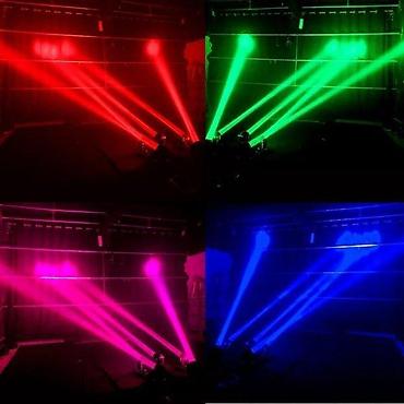 Rasveta: 🎇 ROTO KOCKA / KUGLA LED 120W Profesionalna Moving Head – NOVO ⏳ — 9