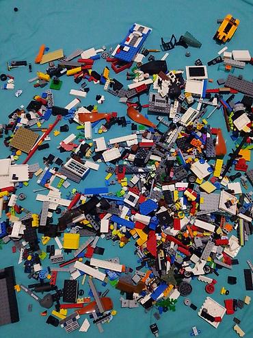 упаковшик керек: Большая смесь деталей LEGO в мягкой сумке-органайзере. - — 5