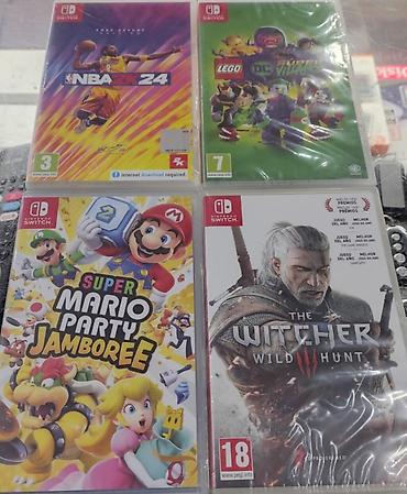 nintendo switch baki: Nintendo Switch üçün fiziki oyun diskləri/kasetləri paketi: - NBA — 1