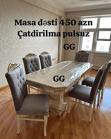 is stolu: Düz masa, Qonaq otağı üçün, Açılmayan, Zəmanətsiz — 1