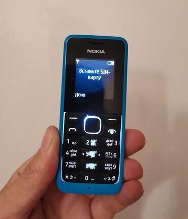 nokia 216: Nokia 105 telefon tam orgnaldi işlək vəziyyətdədir Qeydiyyatdan keçib