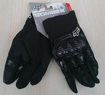 Oprema za bicikliste: Motociklističke zaštitne rukavice – crne, duge - Ojačani štitnici na — 5