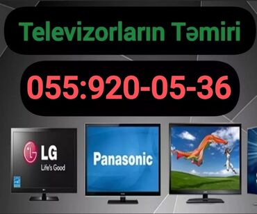 televizor ekrani temiri: Televizor temiri Təmiri ünvana gələrək yerində edə