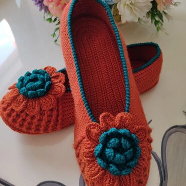 спец обуви: Домашние тапочки 38, цвет - Оранжевый