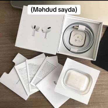 mikro nausnik satilir: Yeni Simsiz (Bluetooth) Qulaqcıqlar, Apple, rəng - Ağ