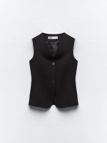 Jilet, Zara, M (EU 38), rəng - Qara
