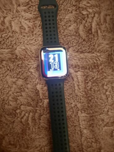 tw8 max smartwatch: İşlənmiş, Smart saat, Аnti-lost, rəng - Boz