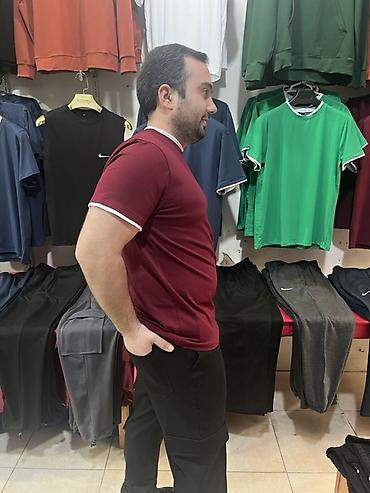 Kişi geyimləri: Dəst şalvar futbolka 35 azn Sifariş üçün votsap, direkt Mağazamız — 2
