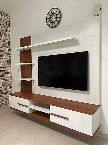 ref: Yeni, Düz TV altlığı, Polkalı, Laminat, Türkiyə — 2