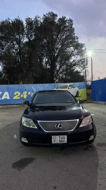 лексус лх 600 цена бишкек: Lexus LS (серия LS460), черный седан бизнес‑класса. Основные