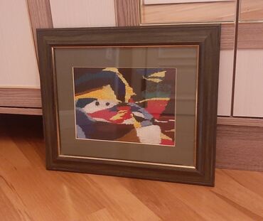 yeni ilə aid şekiller: Qobelen,Olcusu cercive ile 35×40