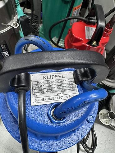 для литья: Погружной фекальный насос с измельчителем KLIPFEL WQD25-28-2500F — 2