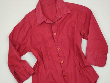 eleganckie bluzki czerwona: Shirt, S (EU 36), condition - Good