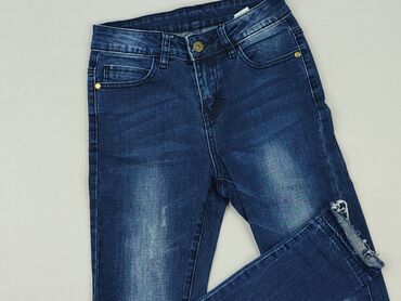 temu spodnie hello kitty: Jeans for women, size S (EU 36)