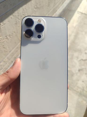 газплита бишкек: IPhone 13 Pro Max, Колдонулган, 512 ГБ, Ак, Каптама, 85 % — 1